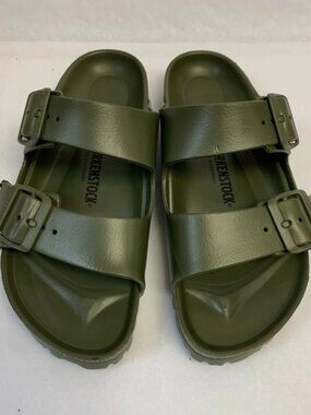 Birkenstock Arizona EVA Khaki Narrow Width Sandals